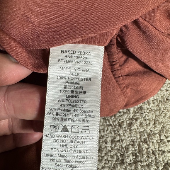 Naked Zebra Women’s Brown Palazzo Jumper Size L - Picture 10 of 13